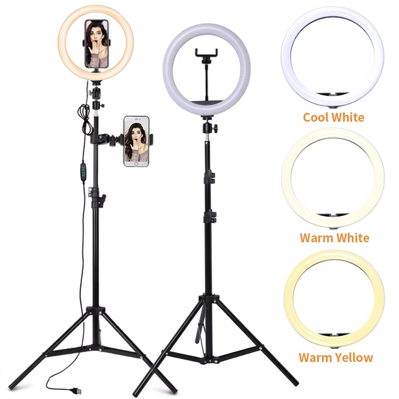 Lighting Gallery - 6/10/12 Inch LED Selfie Ring Light