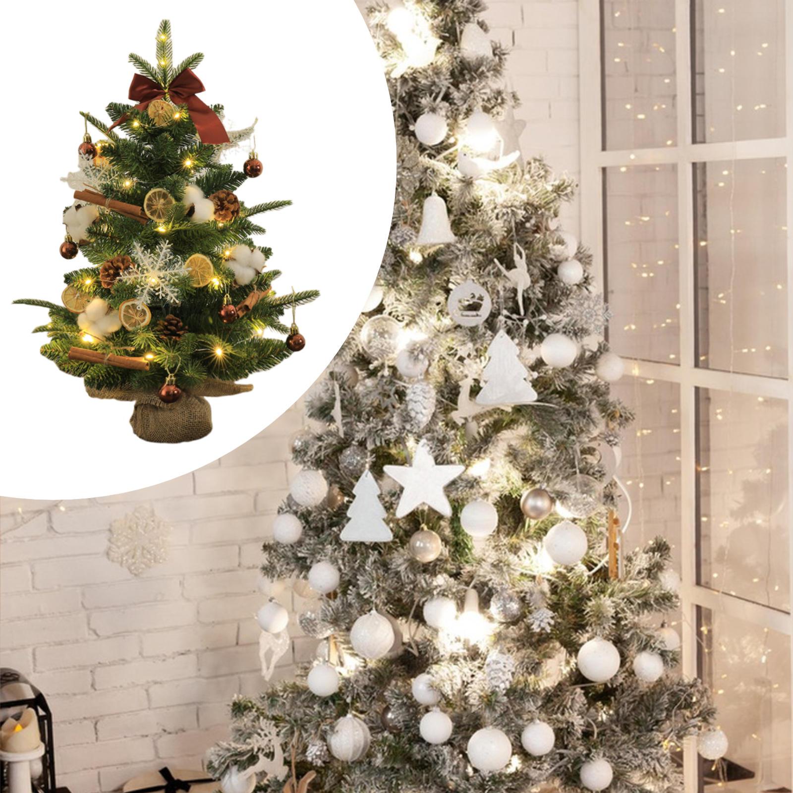 Home Decor Lighting Tree - Tabletop Christmas Tree with Lights Simulation