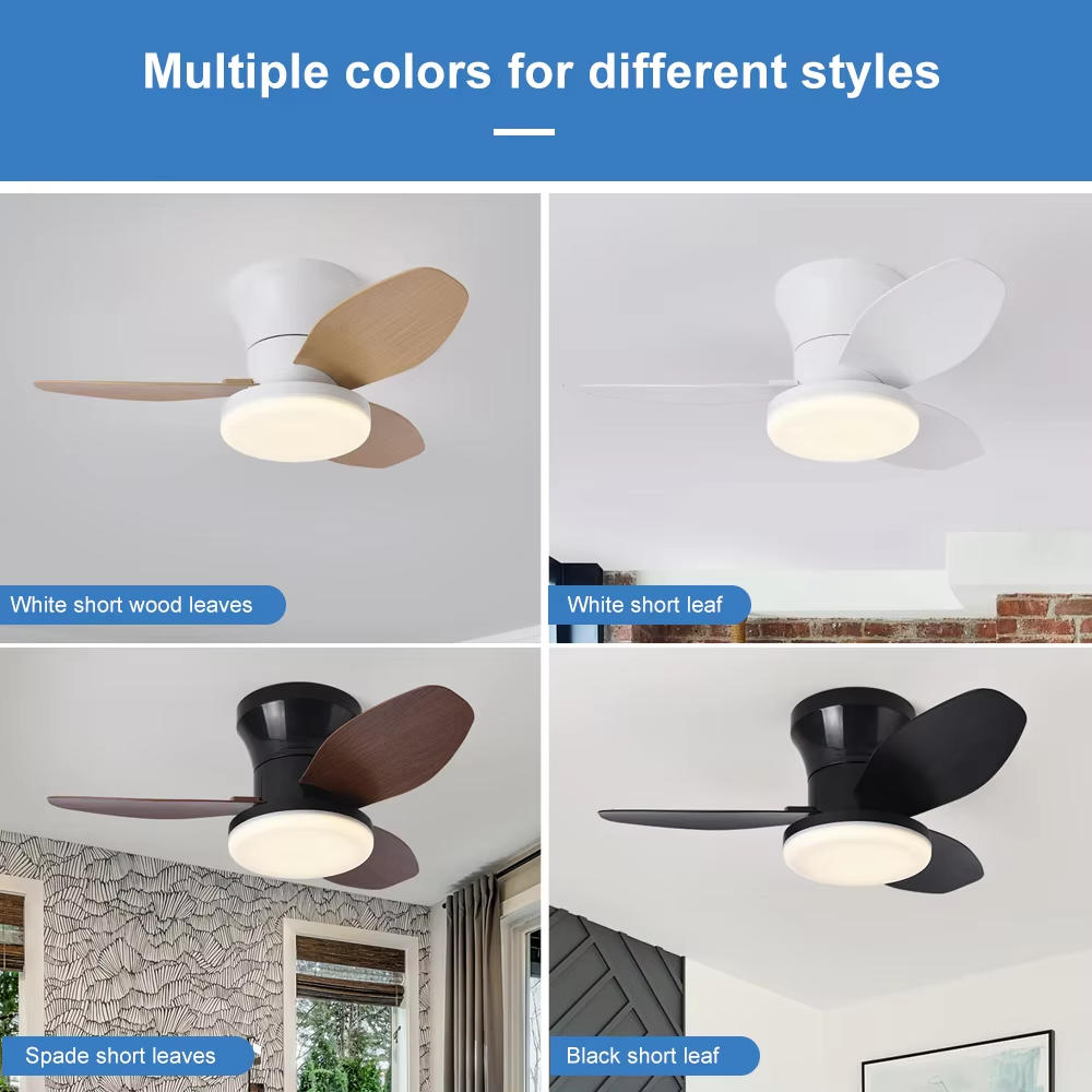 Decor Lighting Ceiling Fans - LED Ceiling Mounted Living Room Fan