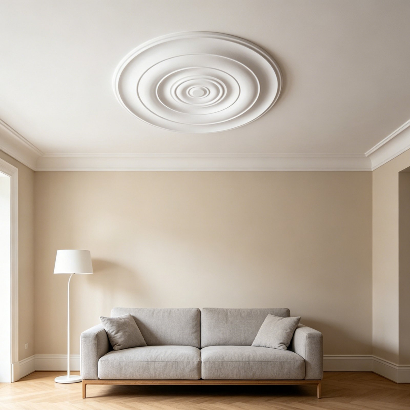 Lightings Decoration - Round Ceiling Medallion European Design PU