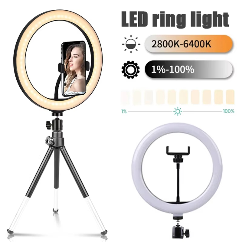 Lighting Gallery - 10 inch Selfie Ring Light Photography