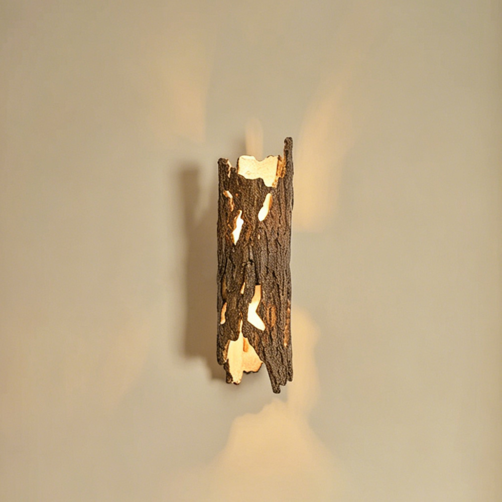 Wall Decor Lighting Tree - Retro Resin Wall Lamp Vintage Tree