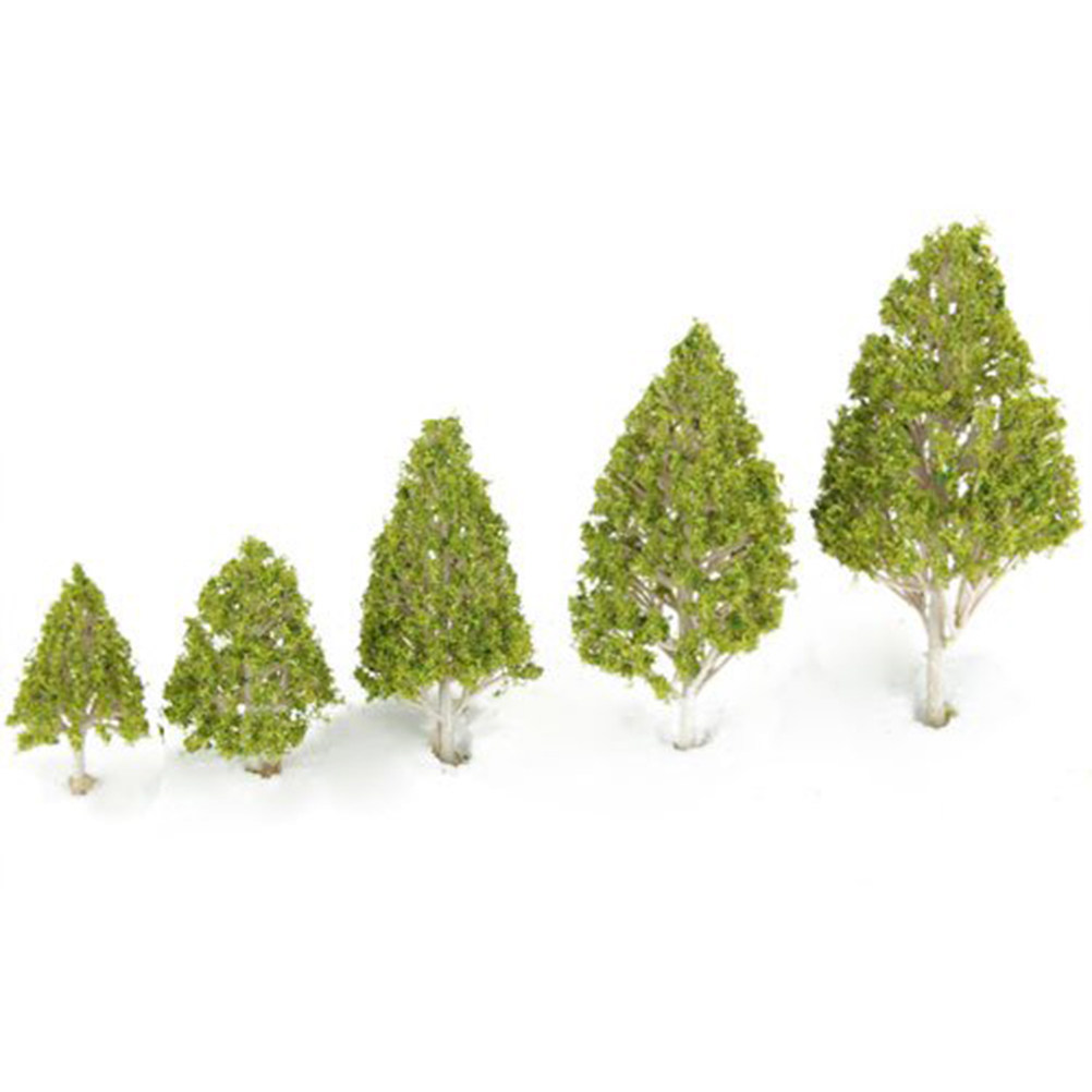 Lighting Decor Living Room - 5Pcs Decor White Poplar Trees Light