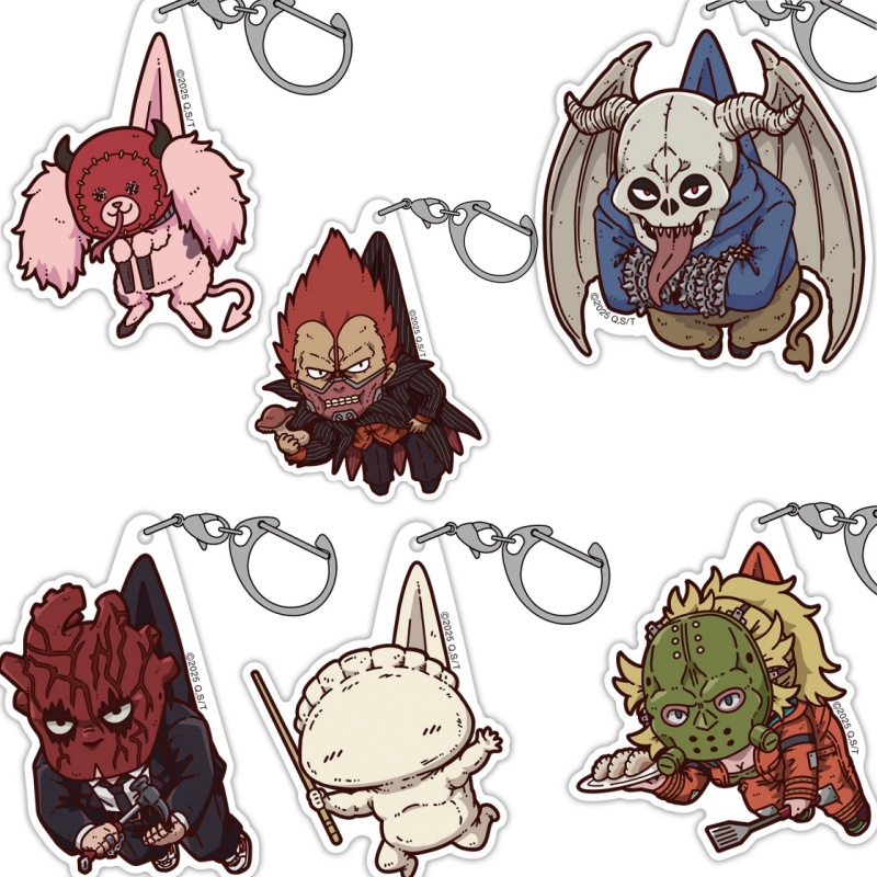 Decor Lighting Phone Number - Dorohedoro Anime Cosplay Charm Acrylic Keyring