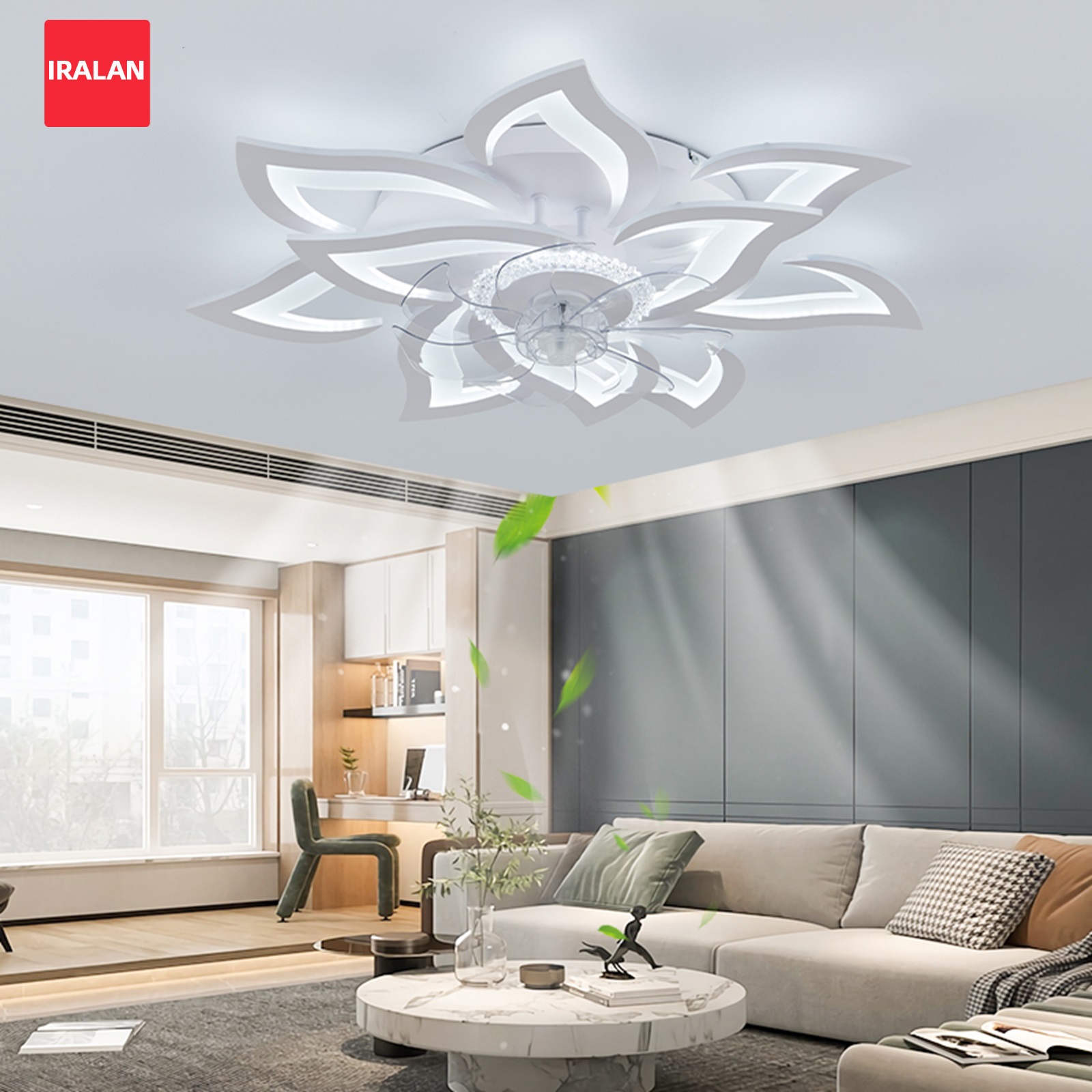 Decor Lighting Ceiling Fans - Flower Ceiling Fan with Lighting Home