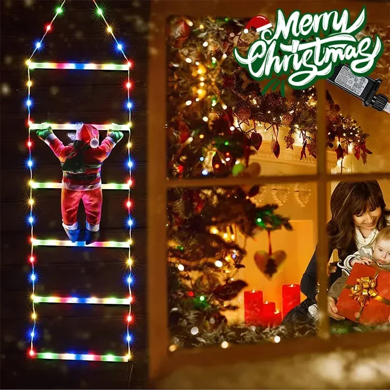 LED Ladder Light for Santa Cla - Home Decor Lighting Tree 评论和价格