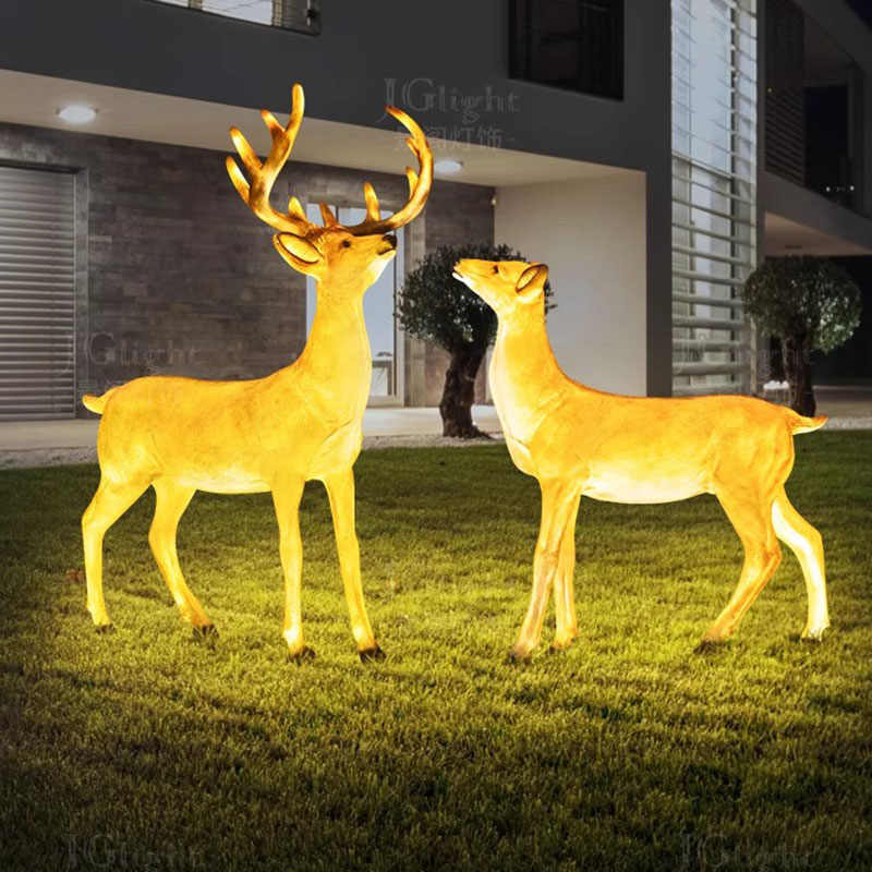 Street Animals Lighting Landsc - Unique Lighting Decor 评论和价格