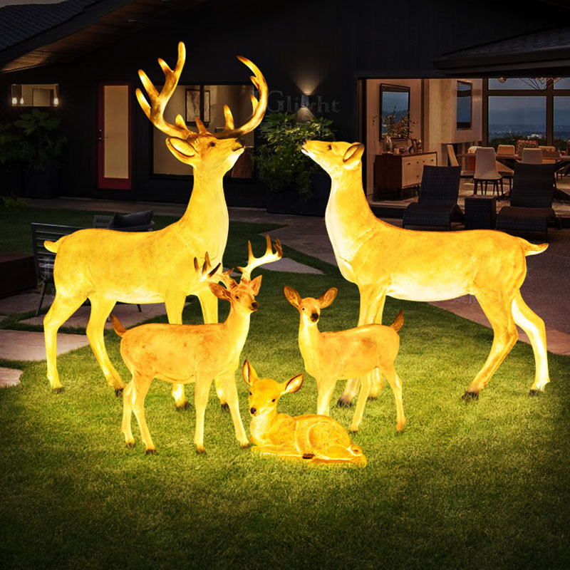 Street Animals Lighting Landsc - Unique Lighting Decor 评论和价格