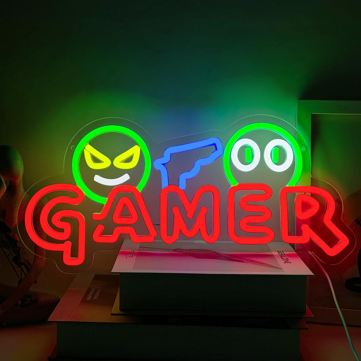 Gamer Neon Sign LED Wall Light - Lighting Decor For Wedding 评论和价格