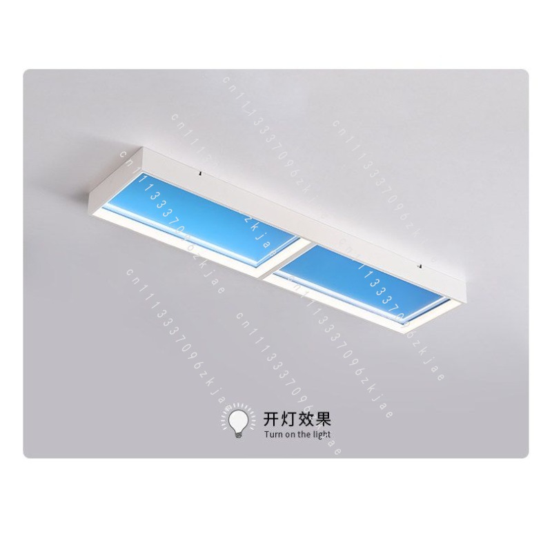 Modern Ultra Clear Sky LED Flu - Lighting Effect Home Decor 评论和价格