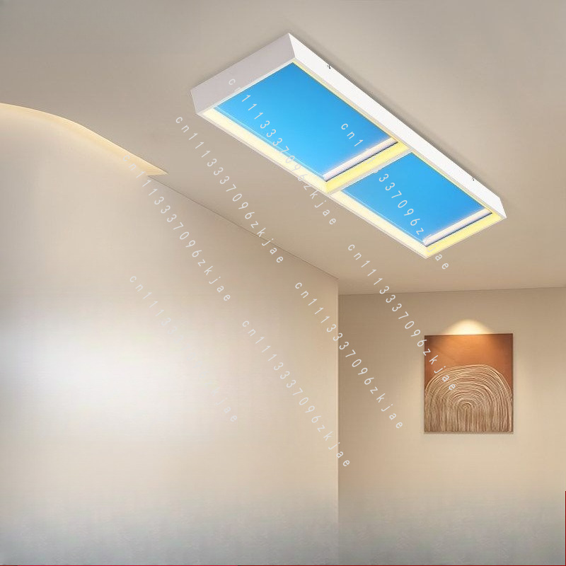 Modern Ultra Clear Sky LED Flu - Lighting Effect Home Decor 评论和价格