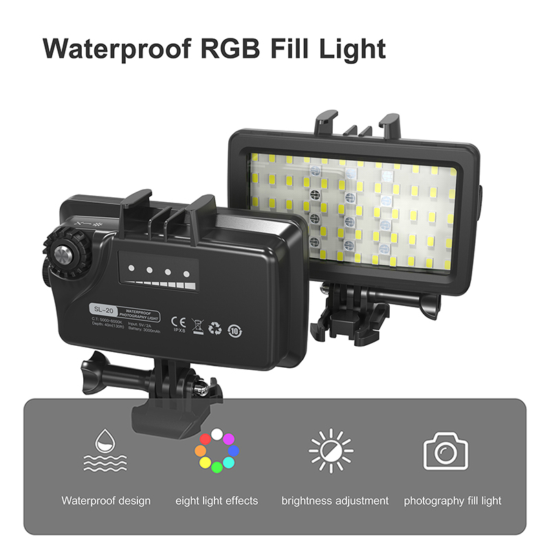 RGB/LED Fill Light for Underwa - Lighting Gallery 评论和价格