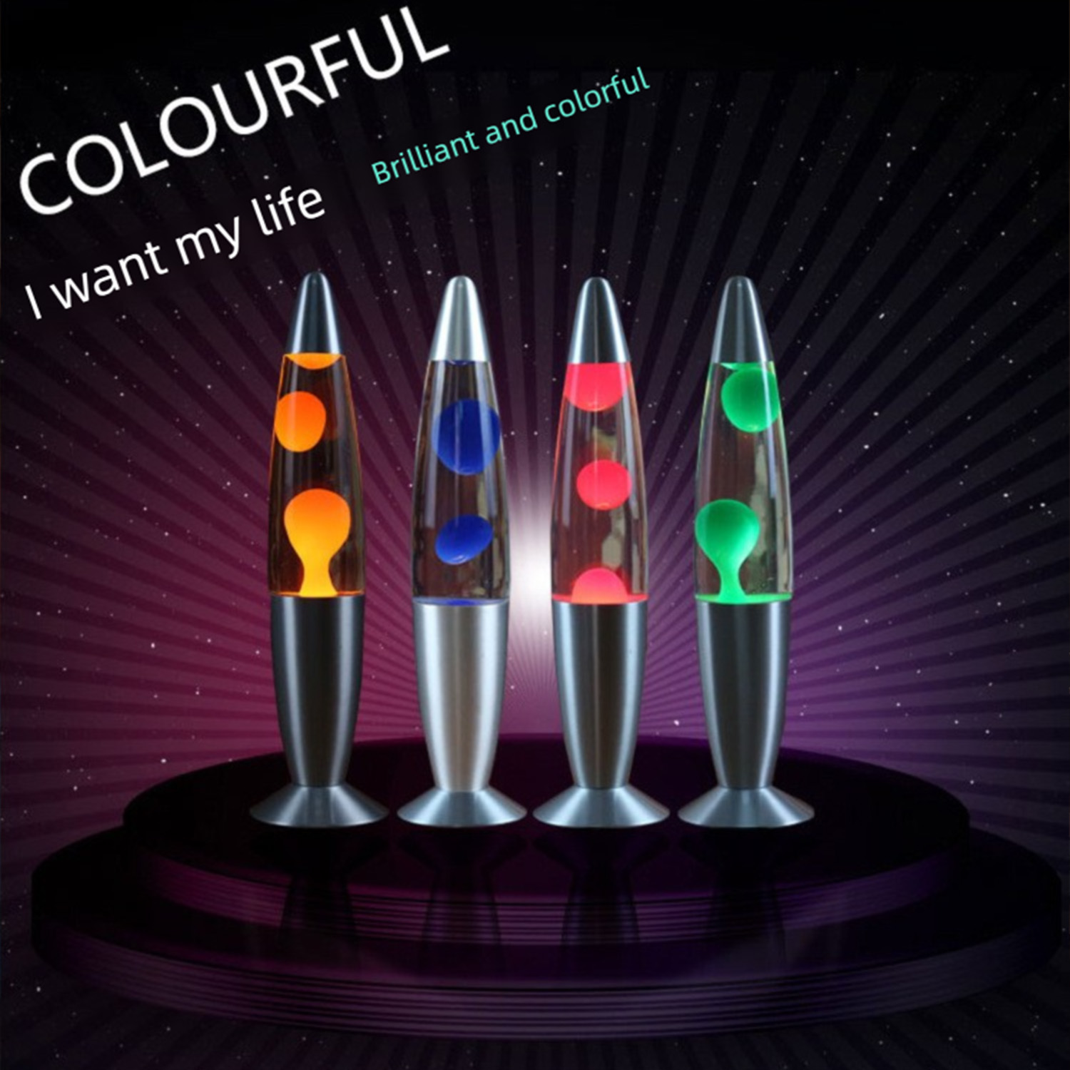 Jellyfish decorative lamp, met - Lava Lamp Desktop 评论和价格
