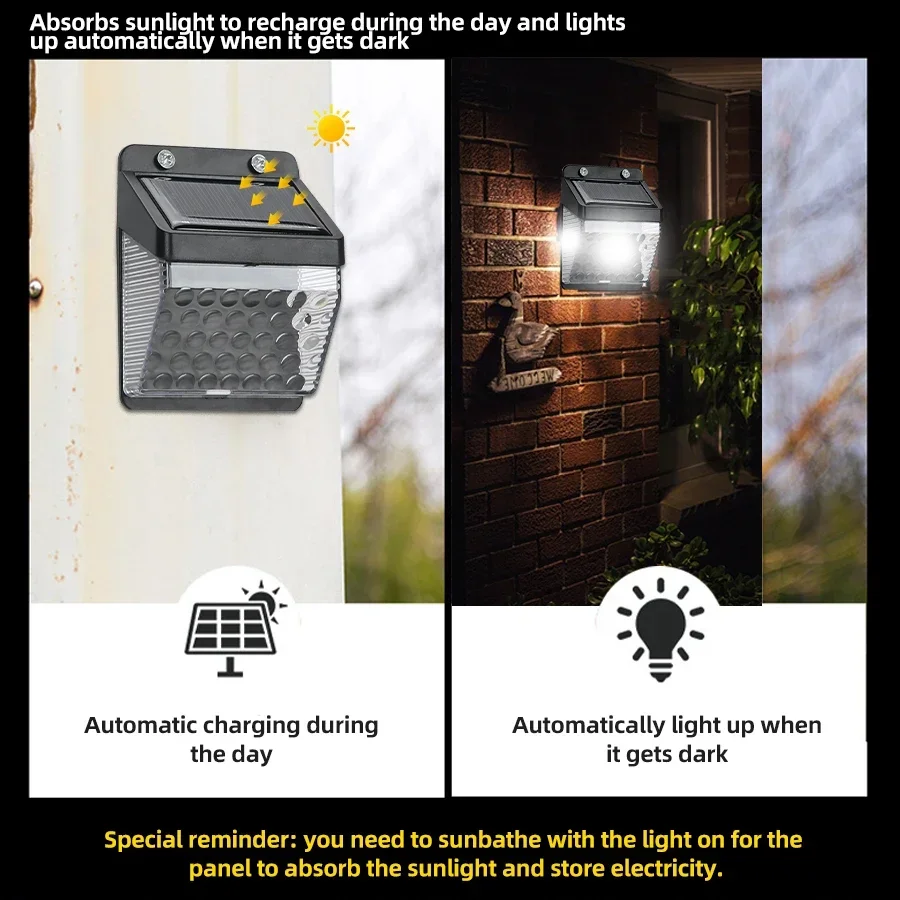 LED Solar Light PIR Motion Sen - Lighting Decor Outdoor 评论和价格