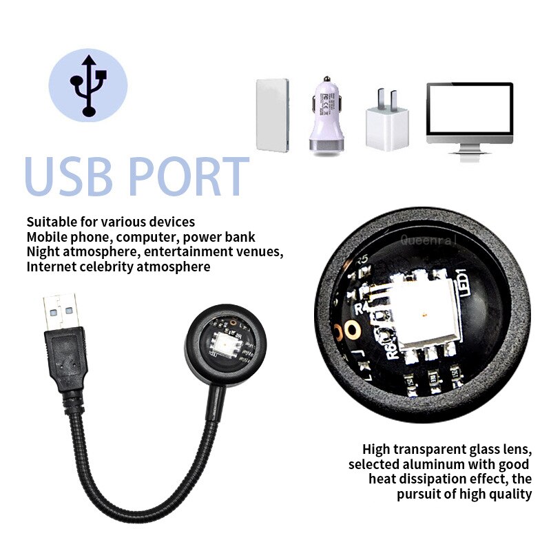 Colorful Gradient USB Sunset L - Lighting Gallery 评论和价格