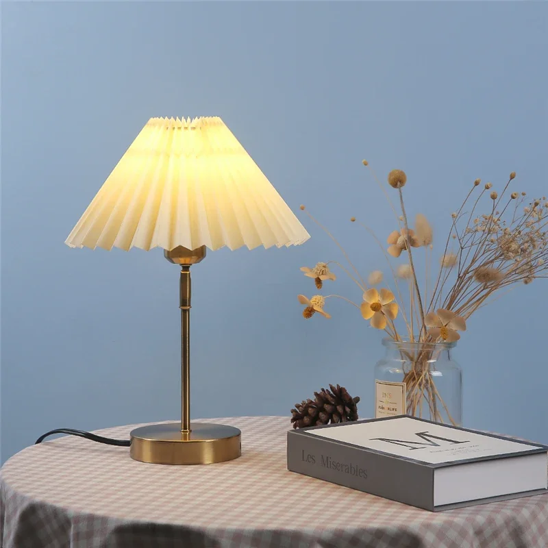 Modern Adjustable Pleated Tabl - Lava Lamp Desktop 评论和价格