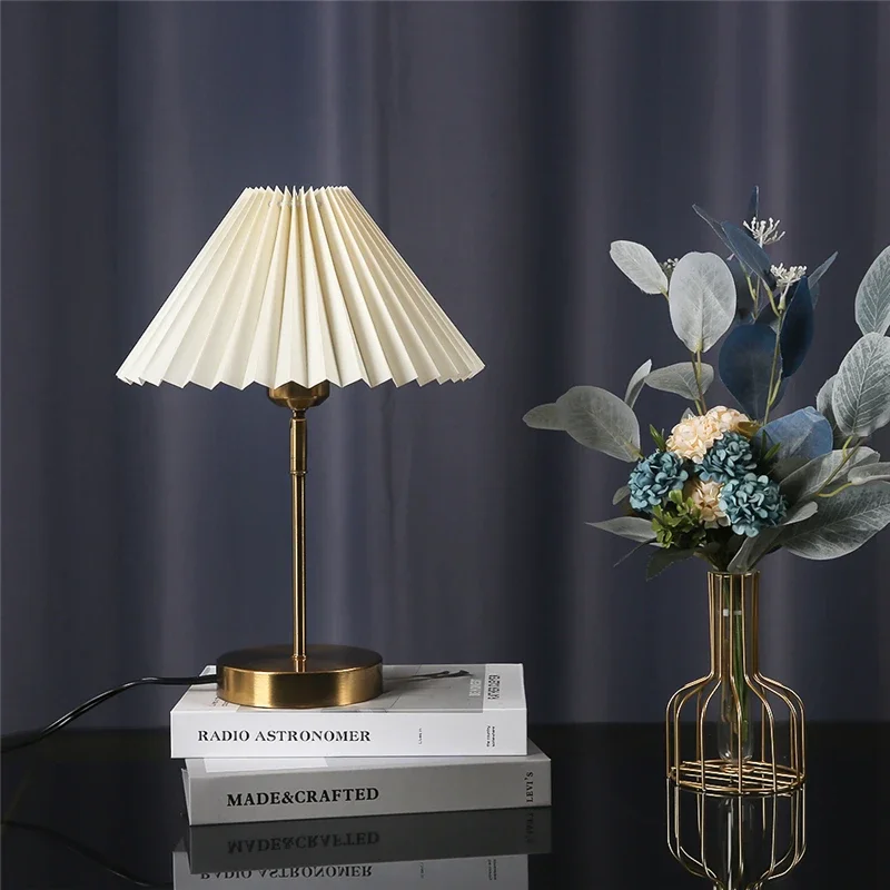 Modern Adjustable Pleated Tabl - Lava Lamp Desktop 评论和价格