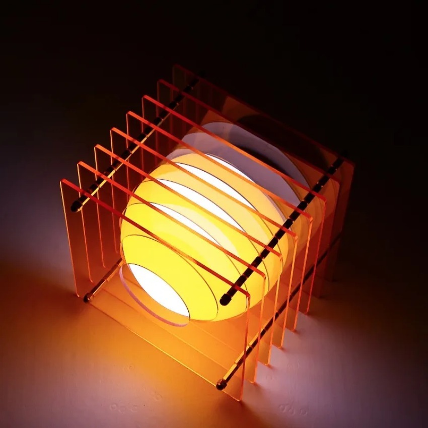 DIY Acrylic Thousand Layer Lam - Lighting Decor Home 评论和价格