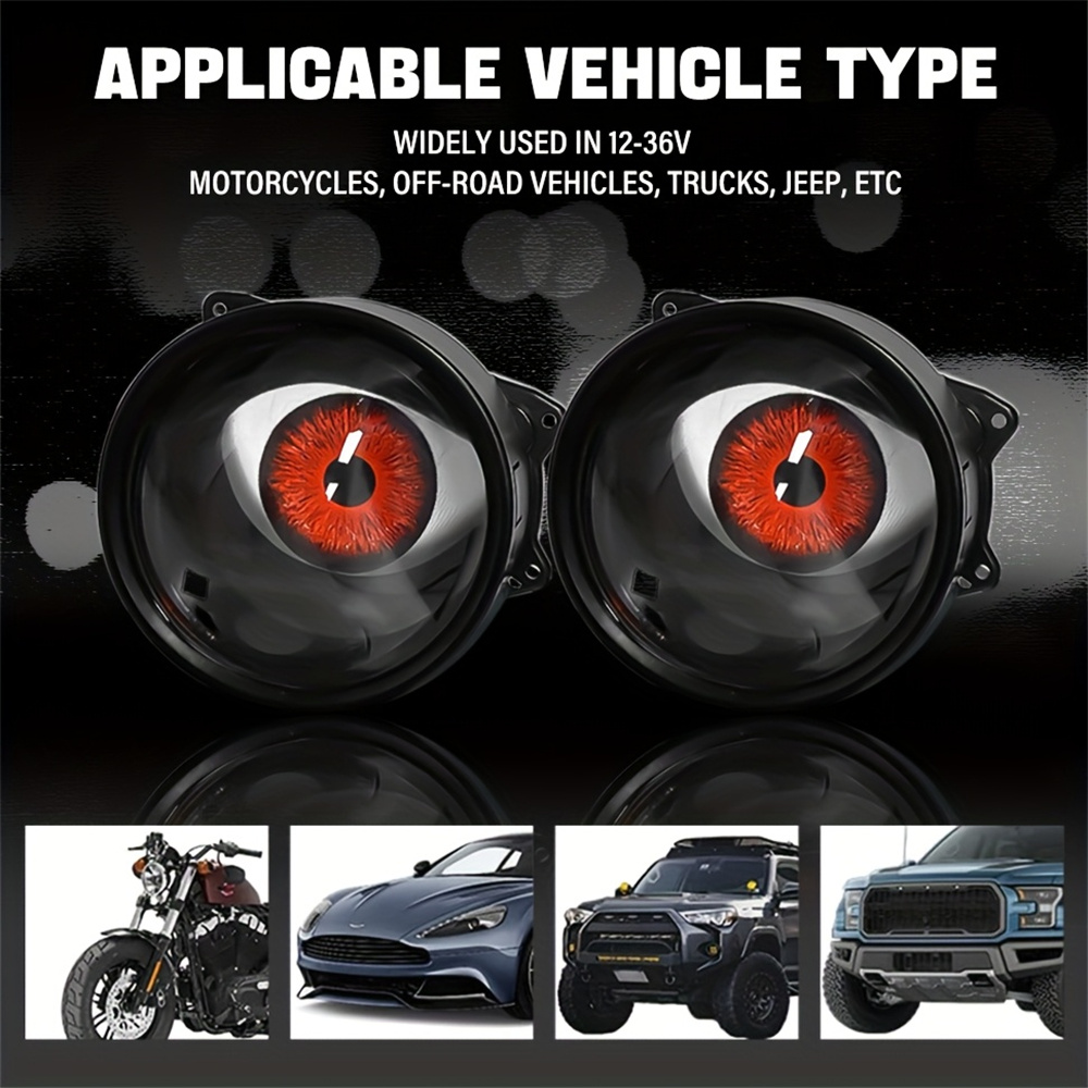  6-Mode Led Dynamic Devil Eye - Lightings Decoration 评论和价格