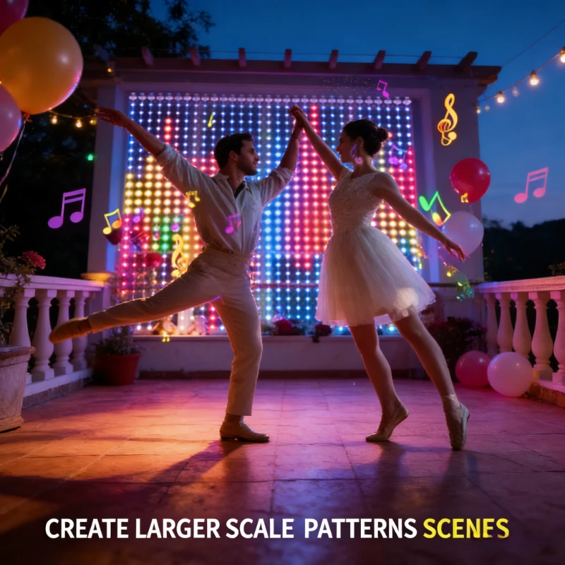 Smart 400LED Curtain Lights, M - Lighting Decor For Wedding 评论和价格