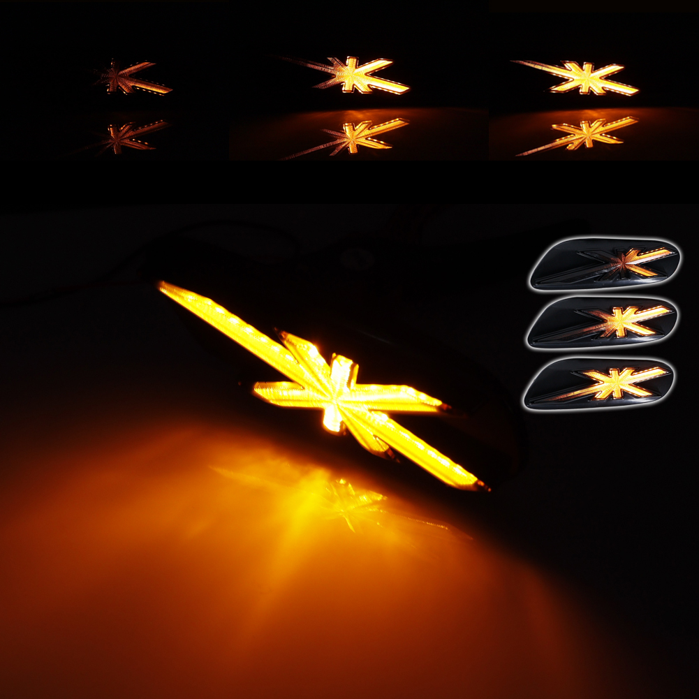 2pcs smoked lens Union Jack Am - Union Lighting & Decor Collabs 评论和价格