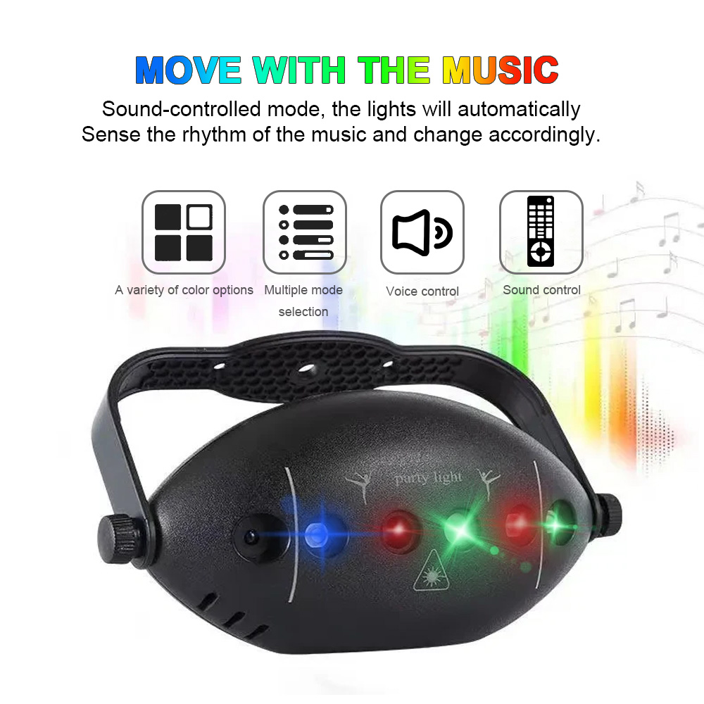 2024 New LED 6-hole 72 Pattern - Lighting Effect Home Decor 评论和价格