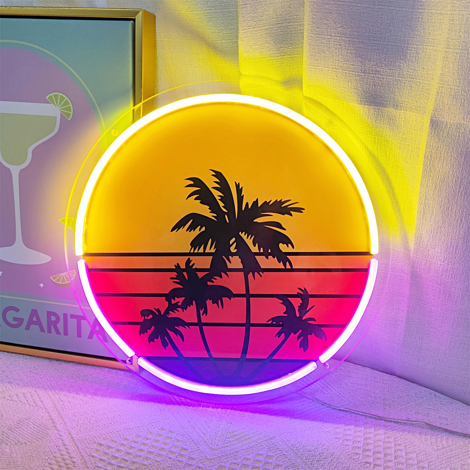 Sunset neon light suitable for - Wall Decor Lighting Tree 评论和价格