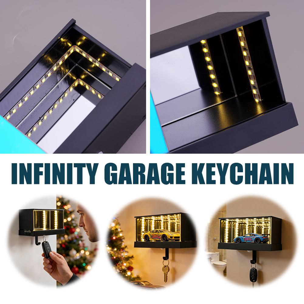 Infinity Garage Keychain With  - Lighting Effect Home Decor 评论和价格
