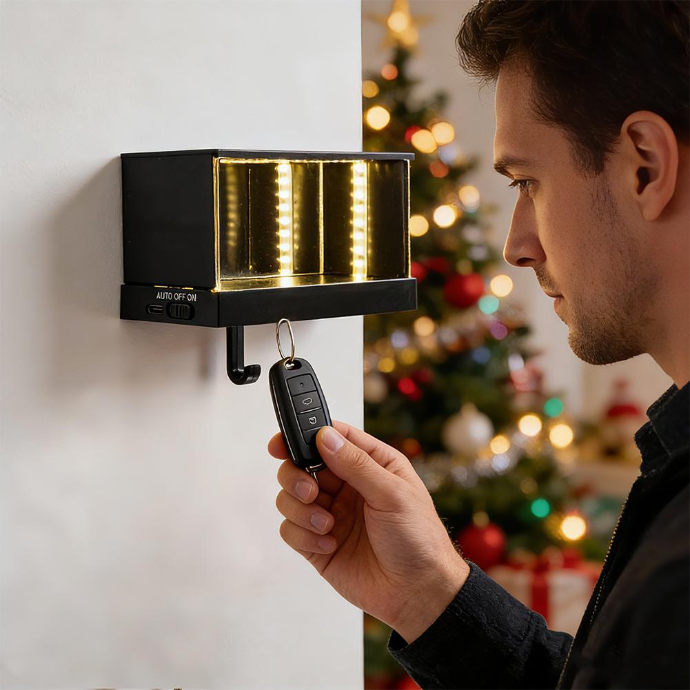 Infinity Garage Keychain With  - Lighting Effect Home Decor 评论和价格