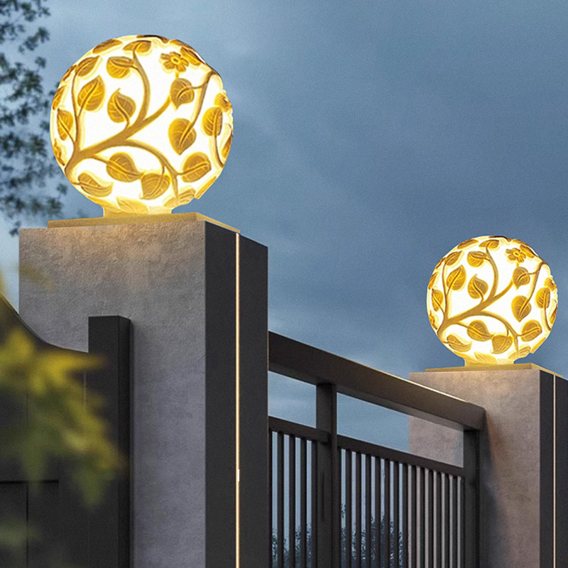 Outdoor column lights solar LE - Lighting Decor Outdoor 评论和价格