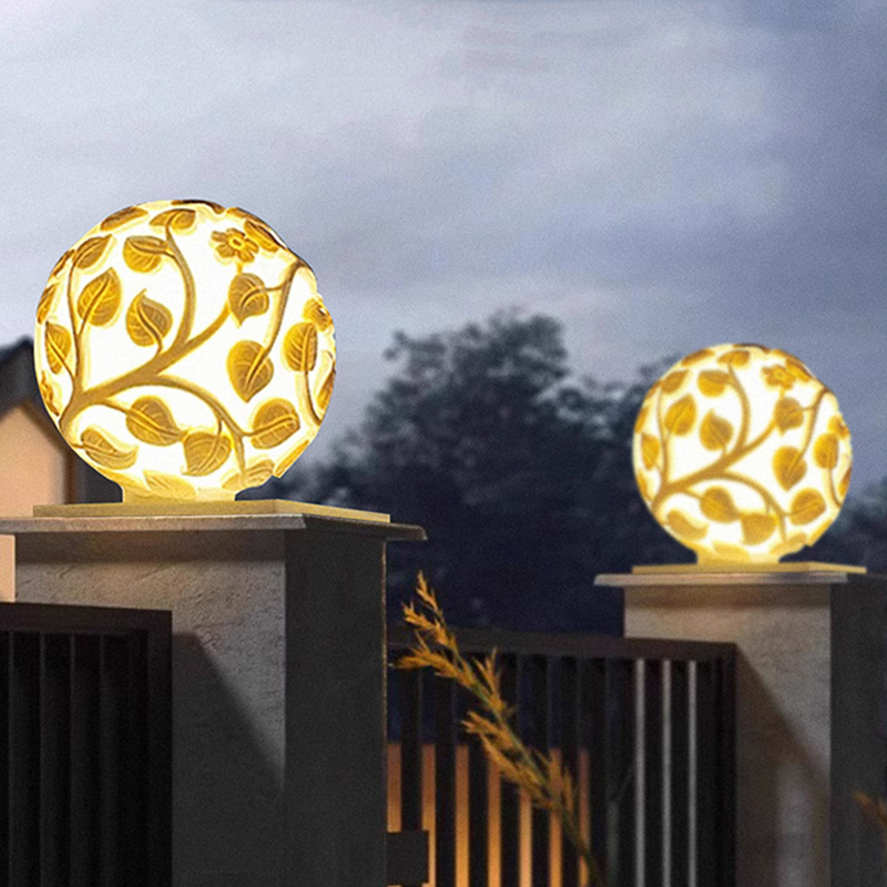 Outdoor column lights solar LE - Lighting Decor Outdoor 评论和价格
