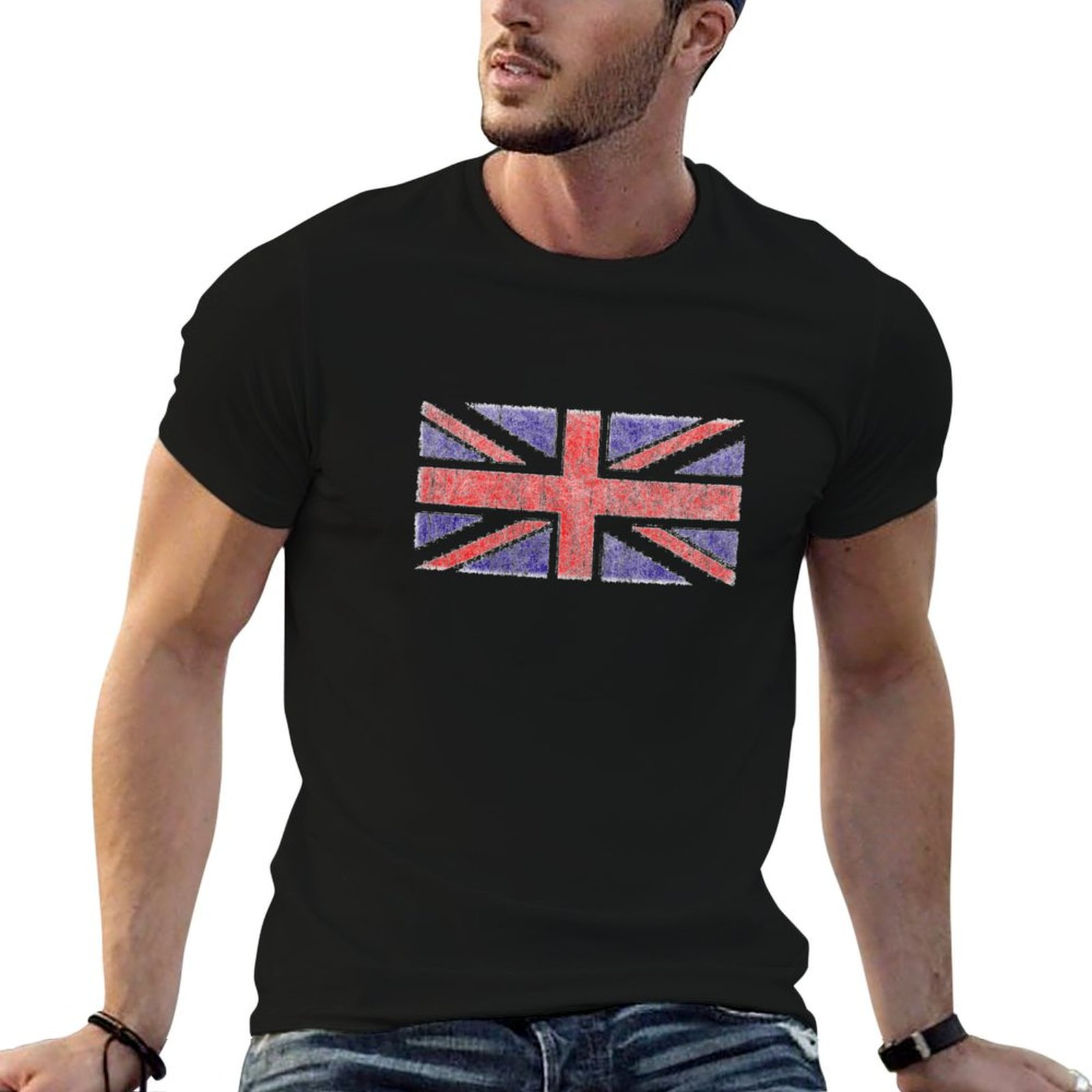 Vintage UK Union Jack Flag T-S - Union Lighting & Decor Collabs 评论和价格