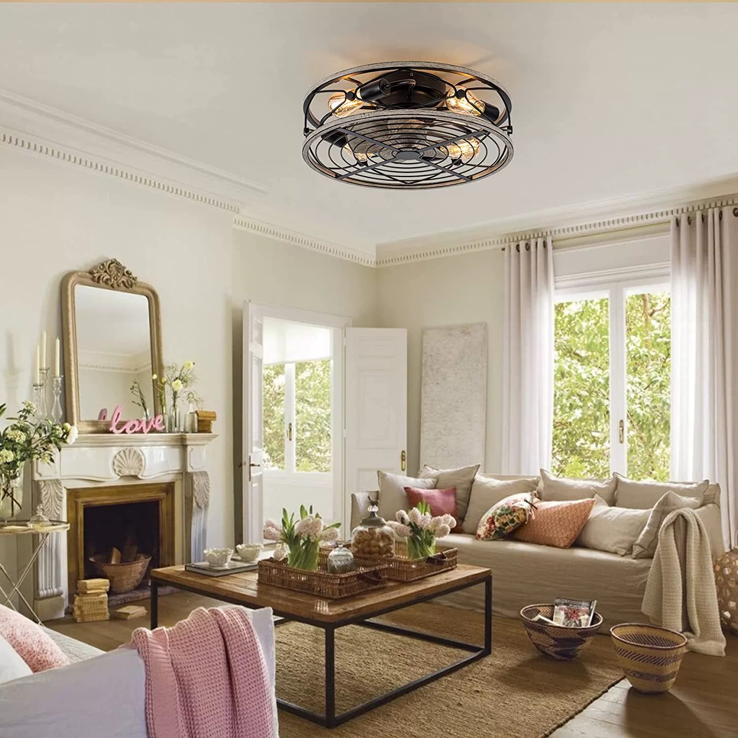 Smart Ceiling Fan Fans With Li - Decor Lighting Ceiling Fans 评论和价格