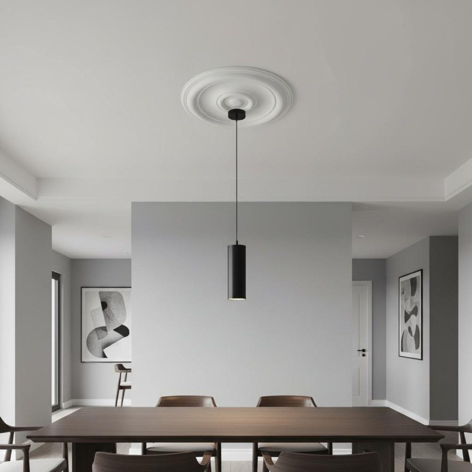 Round Ceiling Medallion Europe - Lightings Decoration 评论和价格