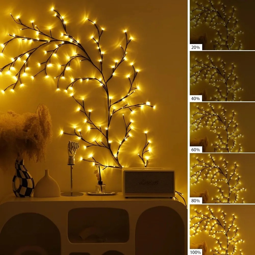 DIY Night Light for Wall Bedro - Wall Decor Lighting Tree 评论和价格