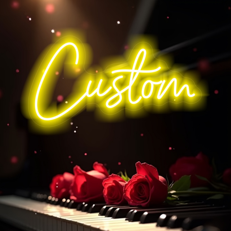 Custom neon sign, personalized - Lighting Decor For Wedding 评论和价格