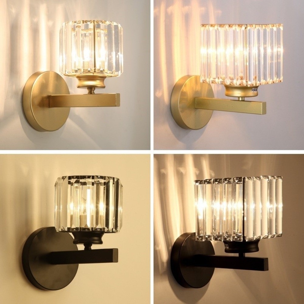 Light Luxury Crystal Wall Lamp - Lighting Effect Home Decor 评论和价格