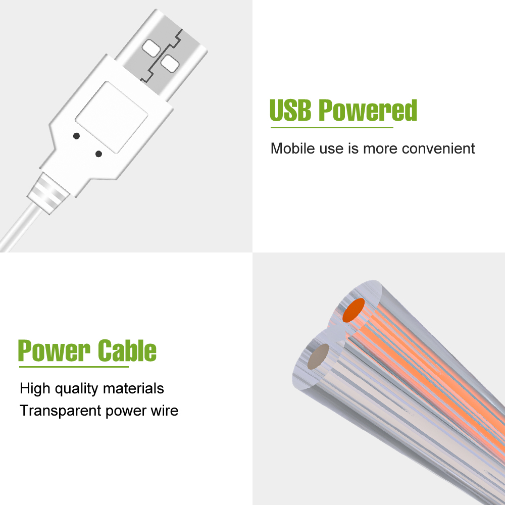 LED Mirror Light USB Dressing  - Touch Dimmer Lamp 评论和价格