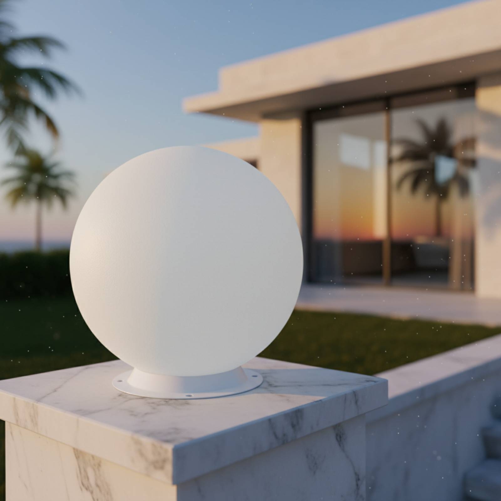 Solar Post Cap Light Dusk to D - Lighting Decor Outdoor 评论和价格