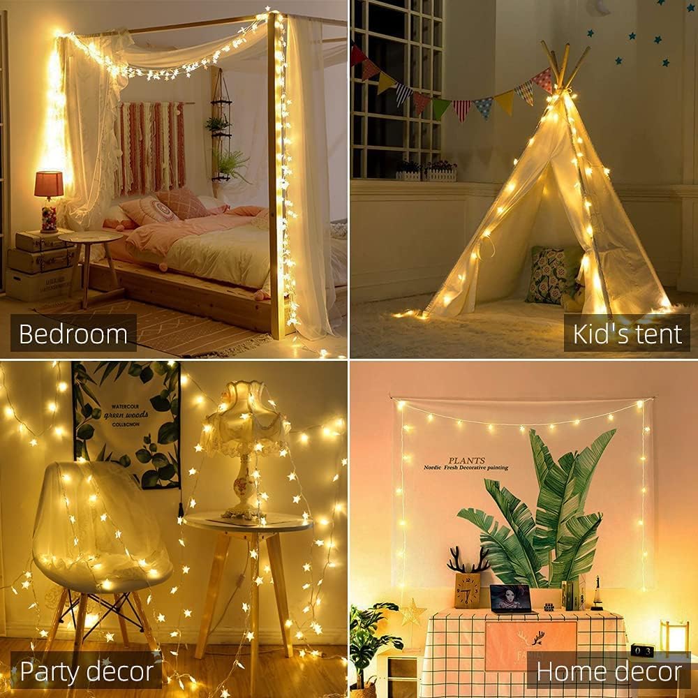 Christmas String Lights LED Ac - Home Decor Lighting Tree 评论和价格