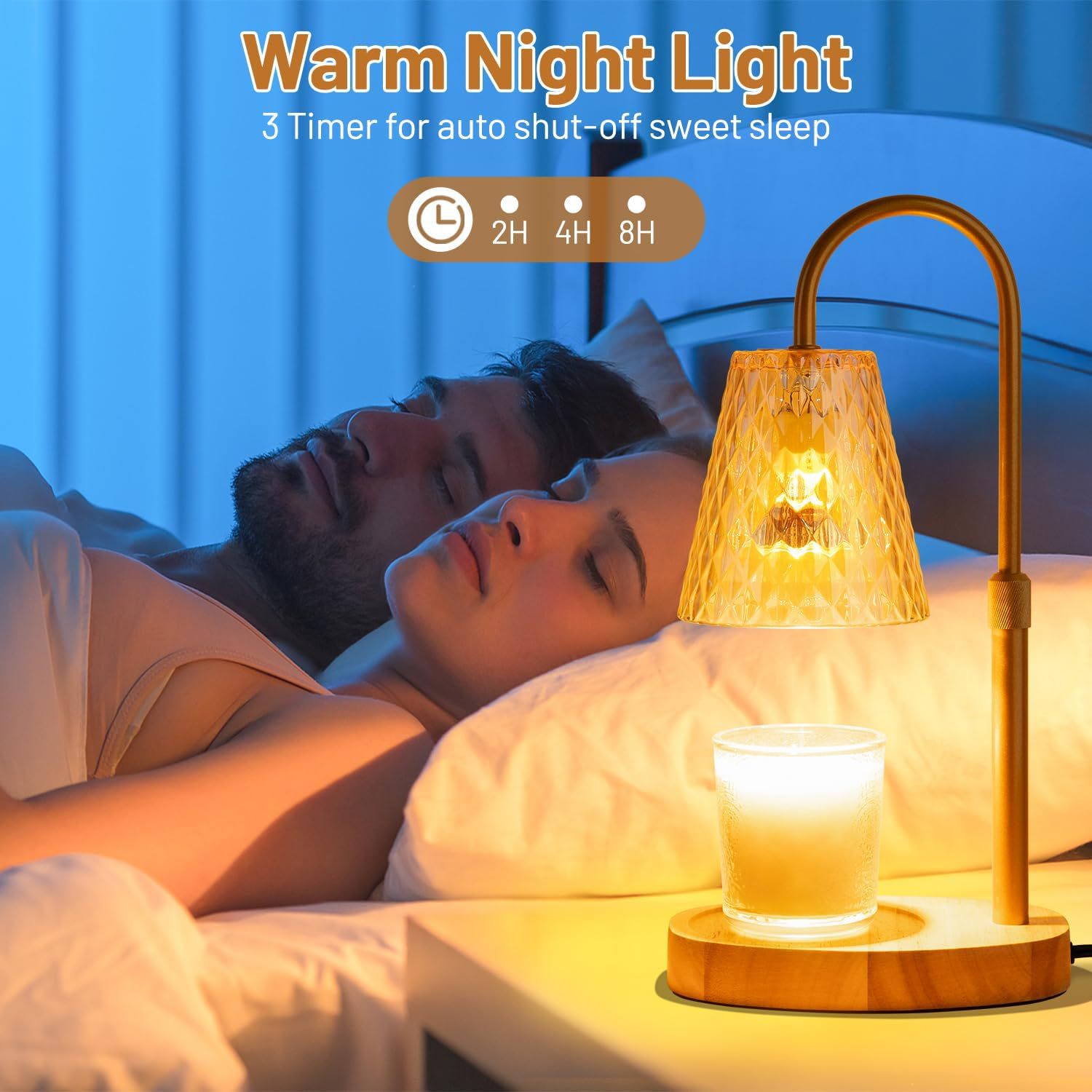 Flameless Wax Melt Warmer Lamp - Lighting Decor Living Room 评论和价格