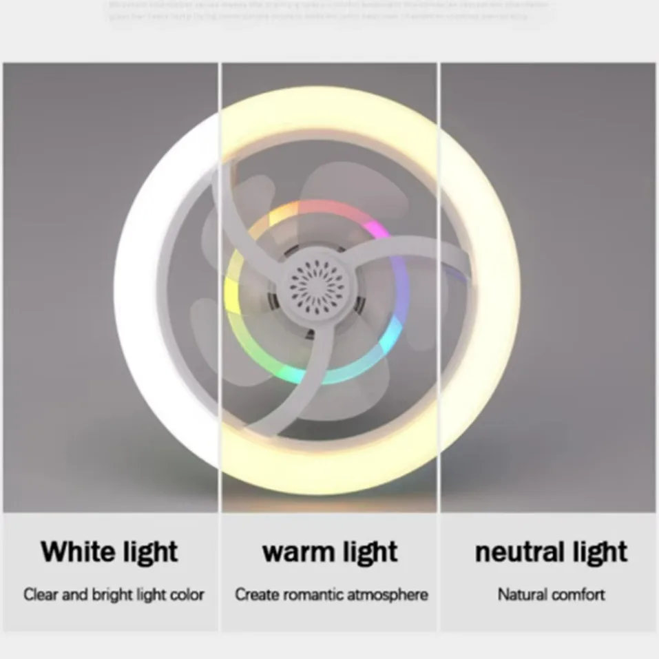 360°Rotating E27 Ceiling Fan B - Decor Lighting Ceiling Fans 评论和价格