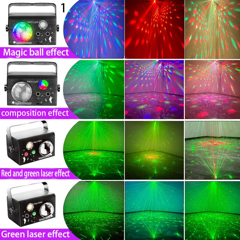 10W Party Lights Dj Stage Lase - Lighting Effect Home Decor 评论和价格