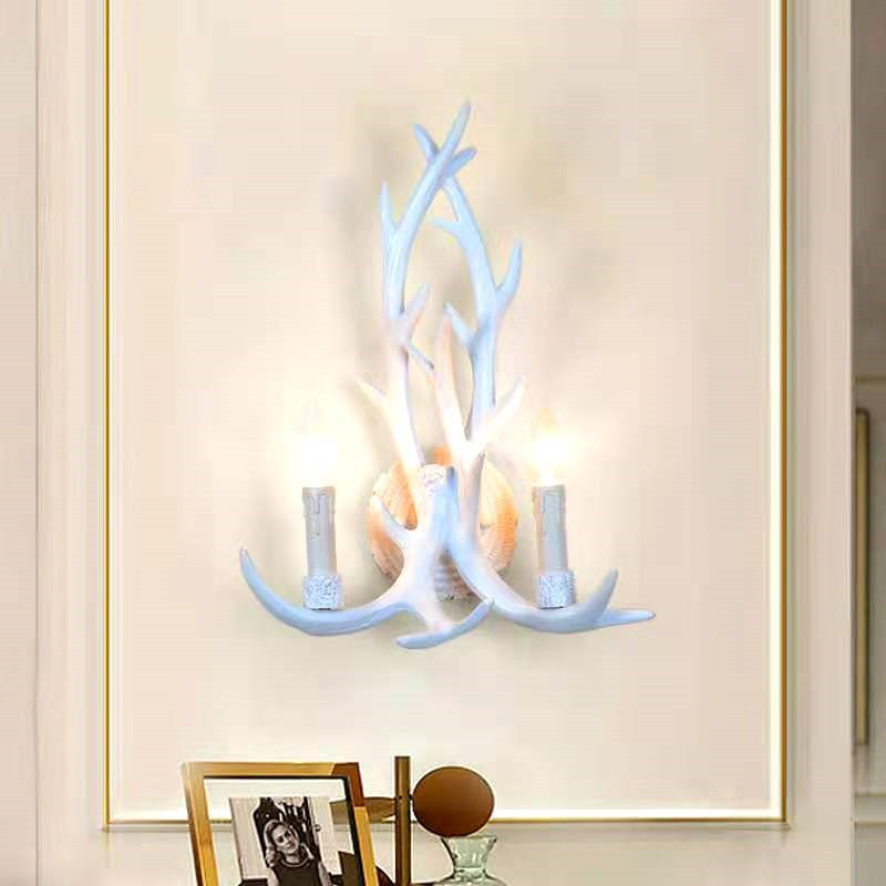 Wooden Feeling Resin Decorativ - Wall Decor Lighting Tree 评论和价格