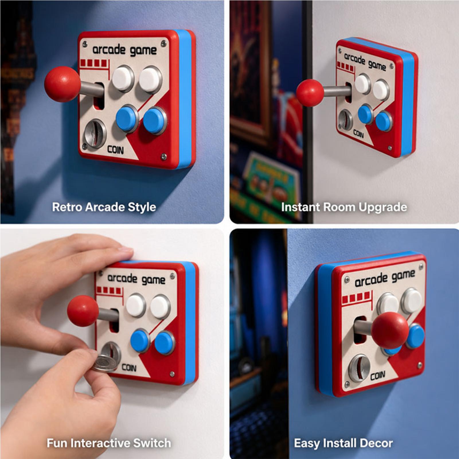 Creative Retro Arcade Game Lig - Lighting Decoration Ideas 评论和价格