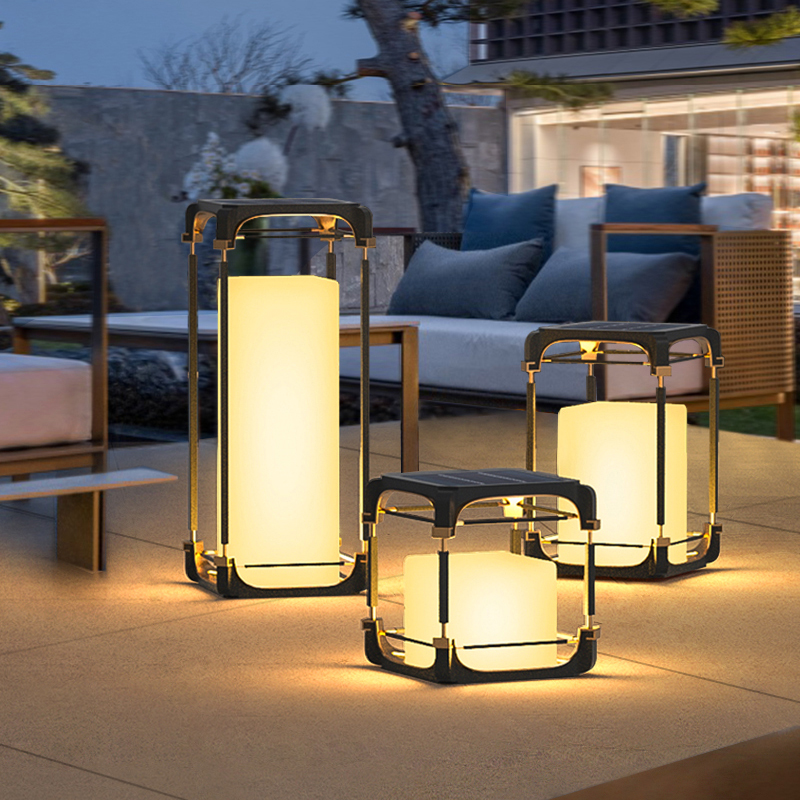 Luminous Floor Lamp Courtyard  - Lighting Decor Outdoor 评论和价格