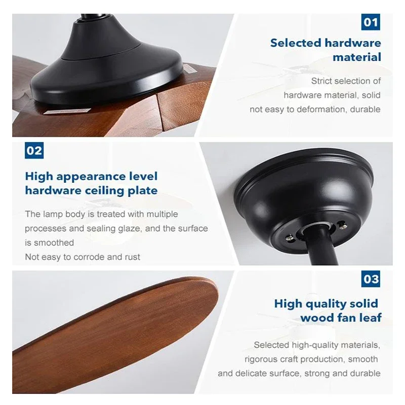 42 52 60in Ceiling Fan Wood In - Decor Lighting Ceiling Fans 评论和价格