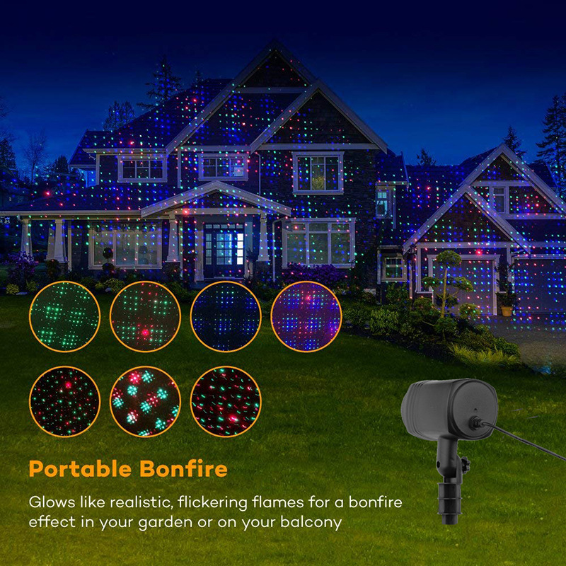 20 Patterns Courtyard Projecti - Lighting Effect Home Decor 评论和价格