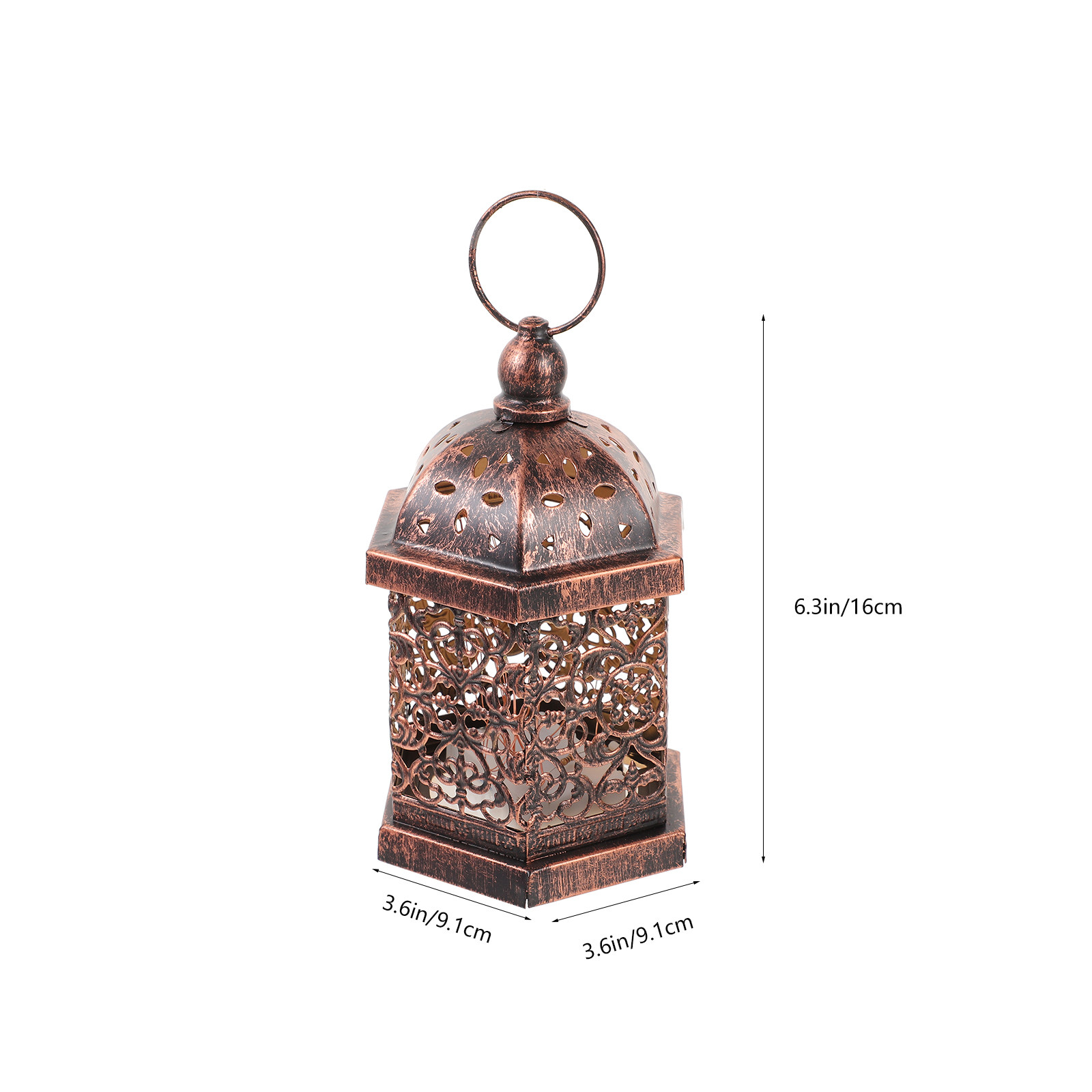 Morocco Vintage Hollow Lantern - Lighting Effect Home Decor 评论和价格