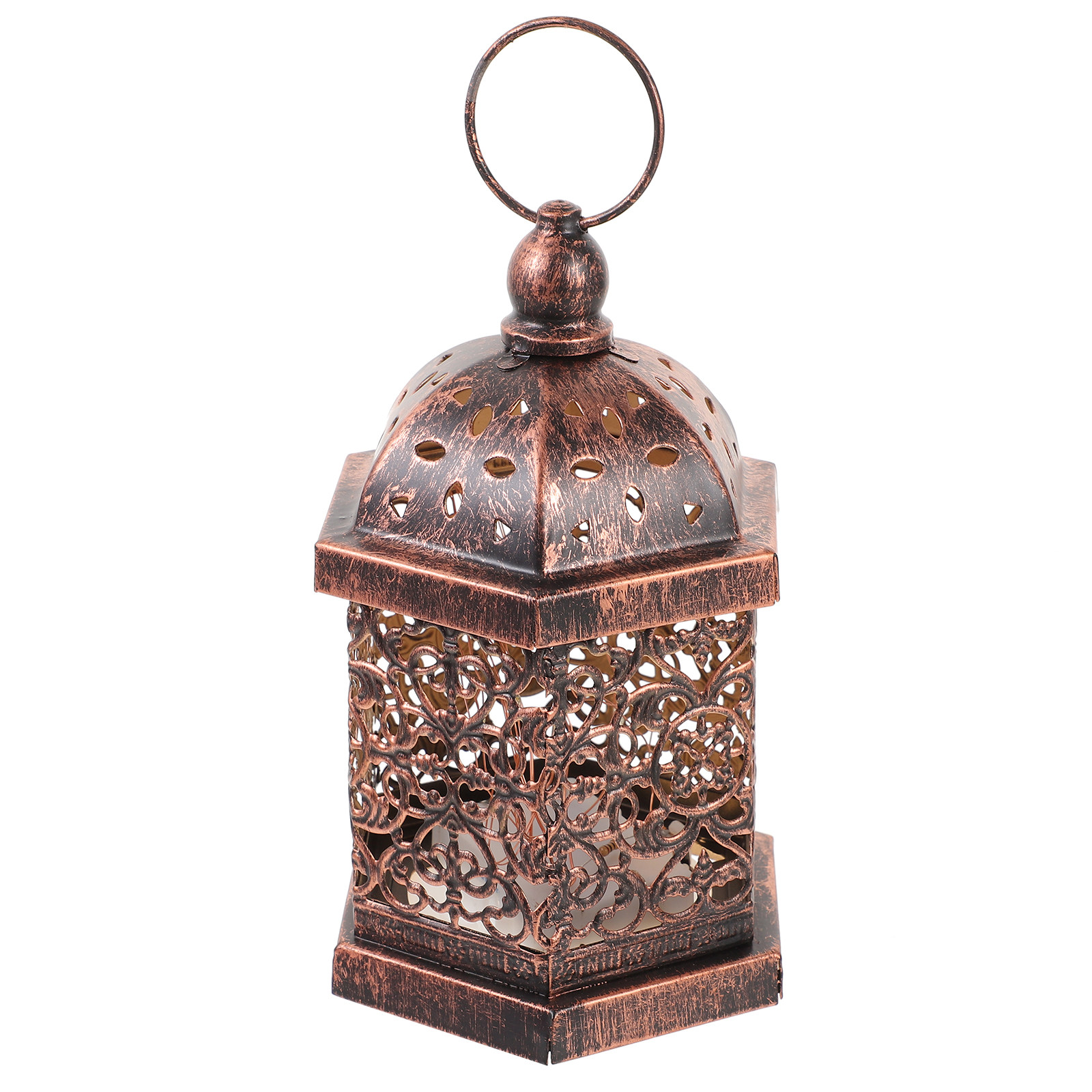 Morocco Vintage Hollow Lantern - Lighting Effect Home Decor 评论和价格